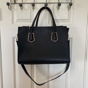 Black back with cross body strap